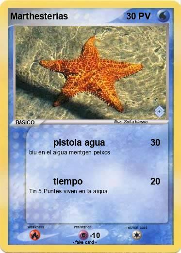 Pokemon Marthesterias