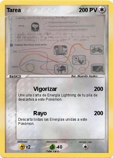 Pokemon Tarea