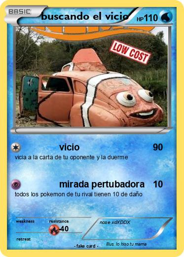 Pokemon buscando el vicio