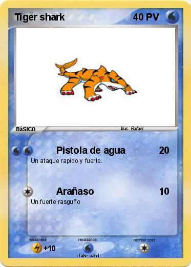 Pokemon Tiger shark