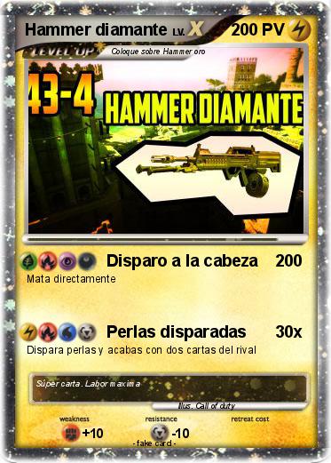 Pokemon Hammer diamante