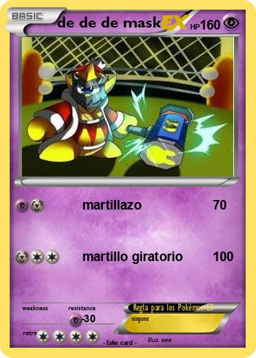Pokemon de de de mask