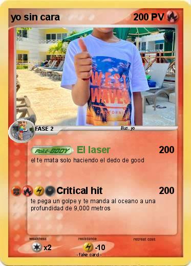 Pokemon yo sin cara