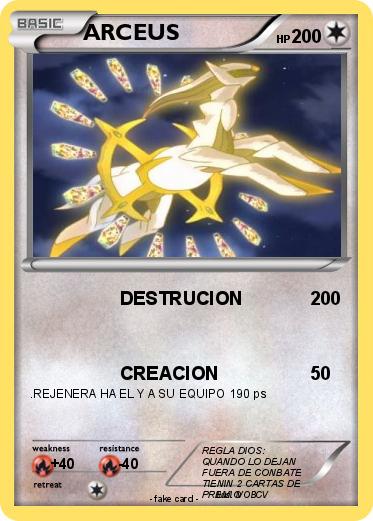 Pokemon ARCEUS