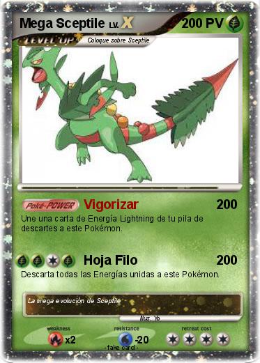 Pokemon Mega Sceptile