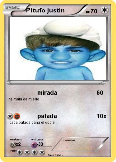 Pokemon Pitufo justin