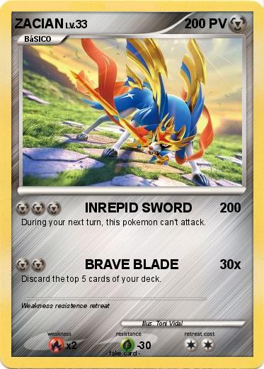 Pokemon ZACIAN