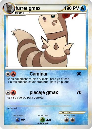 Pokemon furret gmax