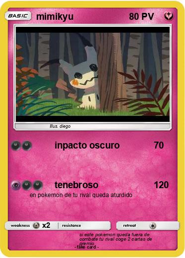 Pokemon mimikyu