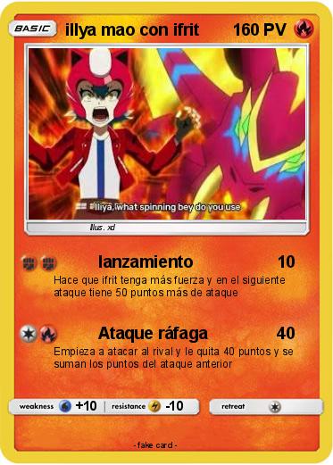 Pokemon illya mao con ifrit