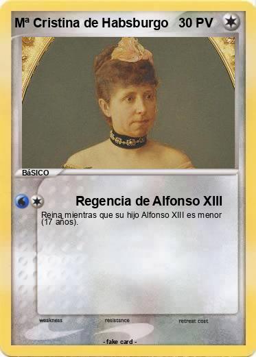 Pokemon Mª Cristina de Habsburgo