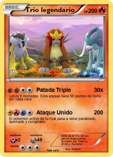 Pokemon Trio legendario
