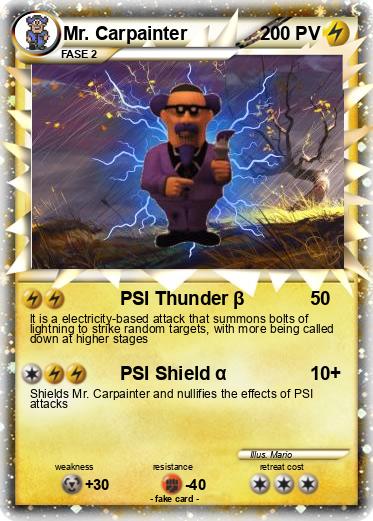 Pokemon Mr. Carpainter