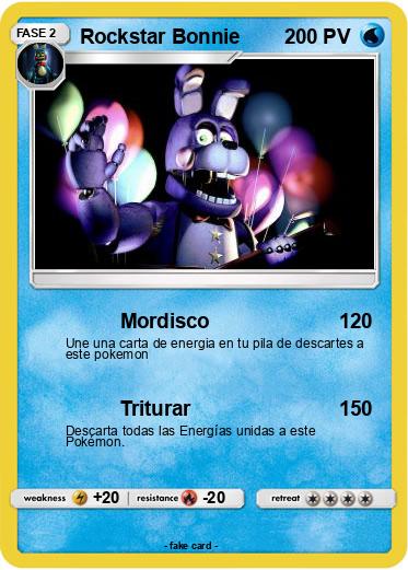Pokemon Rockstar Bonnie