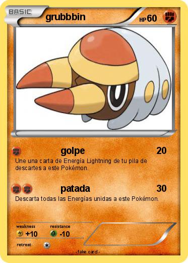 Pokemon grubbbin