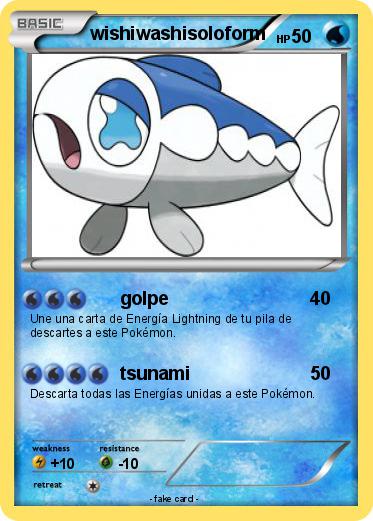 Pokemon wishiwashisoloform