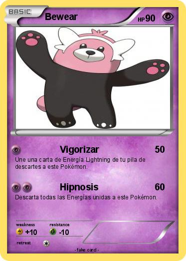 Pokemon Bewear