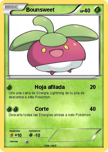 Pokemon Bounsweet