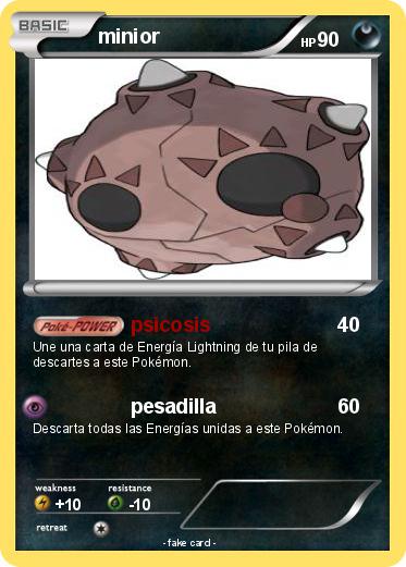Pokemon minior