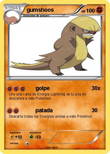 Pokemon gumshoos