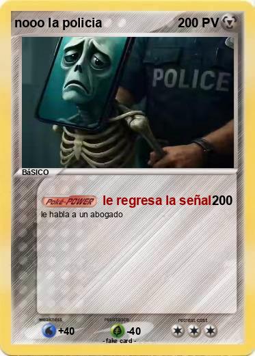 Pokemon nooo la policia