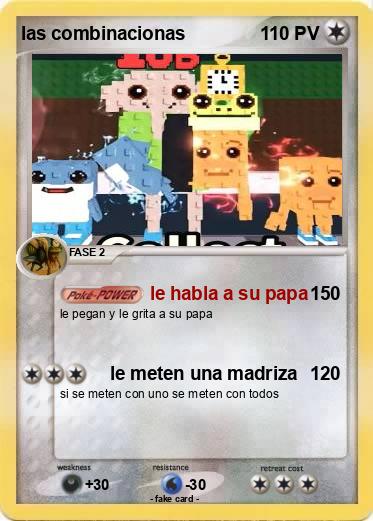 Pokemon las combinacionas