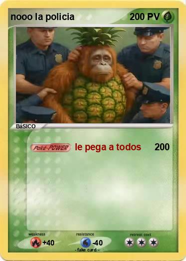 Pokemon nooo la policia