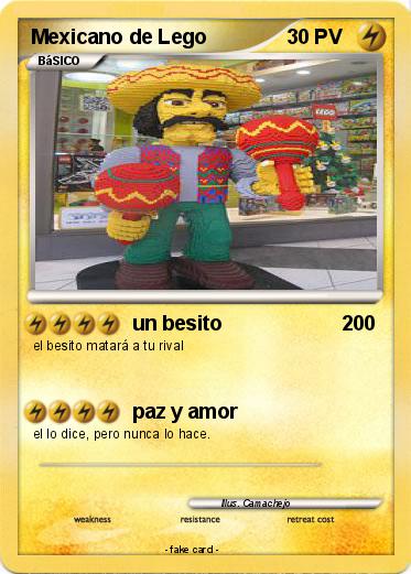 Pokemon Mexicano de Lego