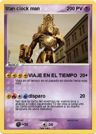 Pokemon titan clock man