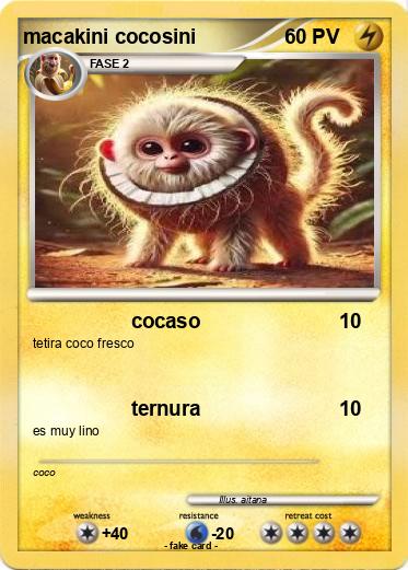 Pokemon macakini cocosini