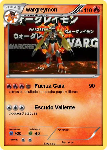 Pokemon wargreymon