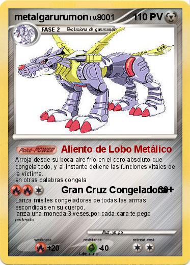 Pokemon metalgarurumon