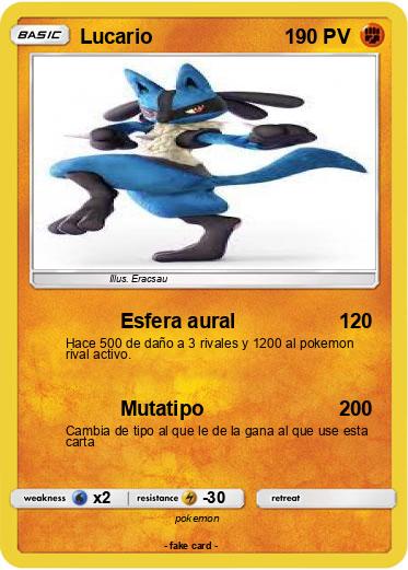 Pokemon Lucario