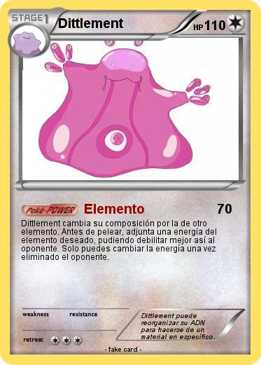 Pokemon Dittlement