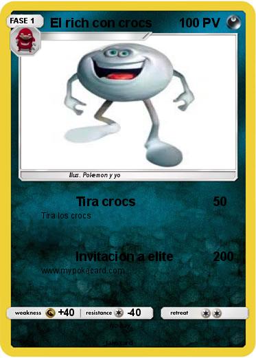 Pokemon El rich con crocs