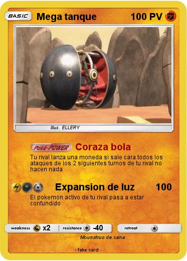 Pokemon Mega tanque