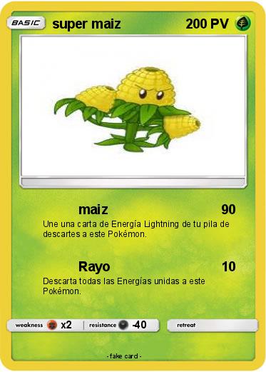 Pokemon super maiz