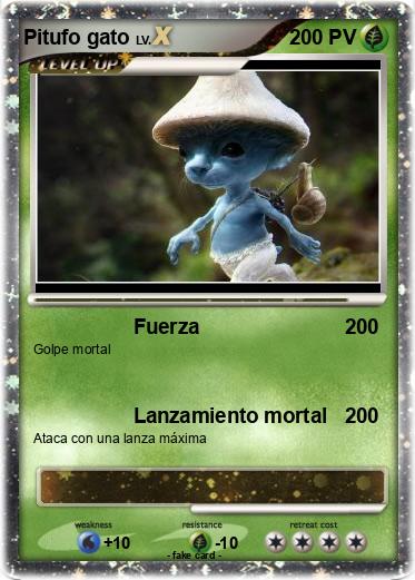 Pokemon Pitufo gato