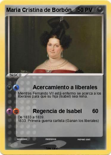 Pokemon Maria Cristina de Borbón