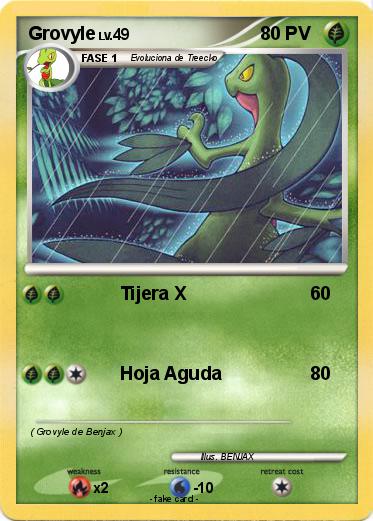Pokemon Grovyle