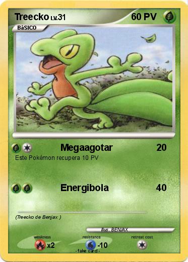 Pokemon Treecko