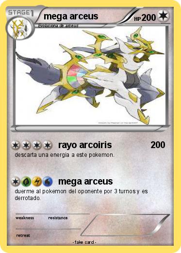Pokemon mega arceus