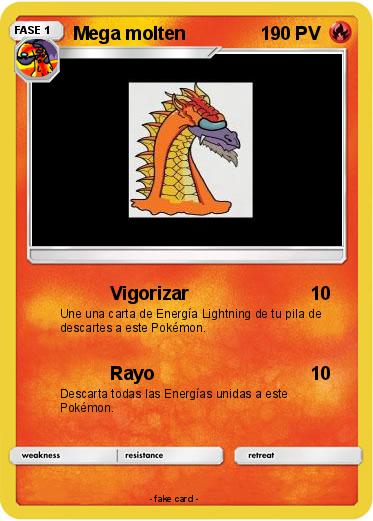 Pokemon Mega molten
