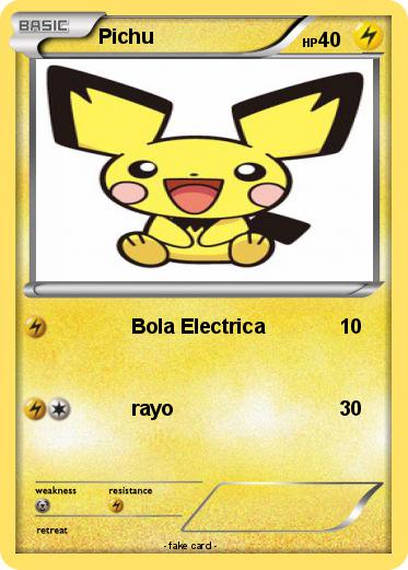 Pokemon Pichu