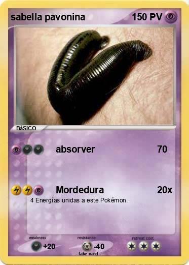 Pokemon sabella pavonina