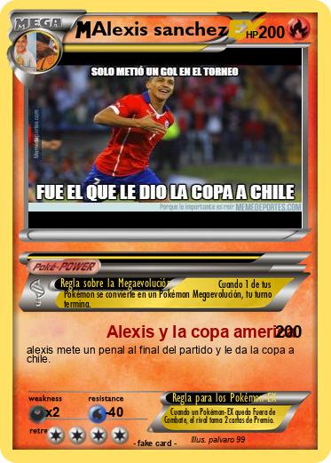 Pokemon Alexis sanchez