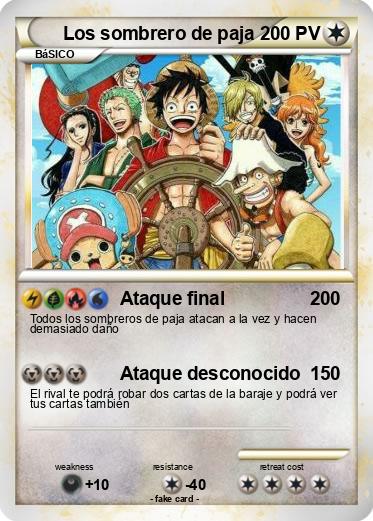 Pokemon Los sombrero de paja