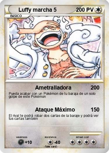Pokemon Luffy marcha 5