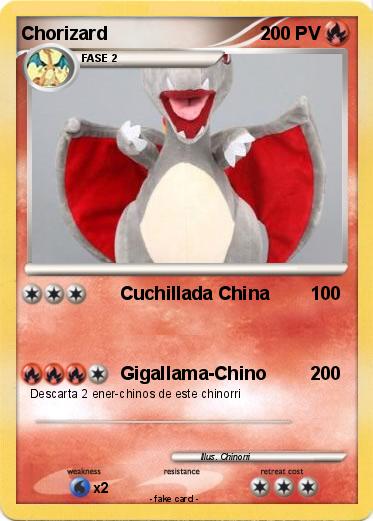 Pokemon Chorizard