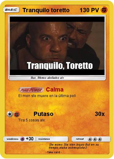 Pokemon Tranquilo toretto